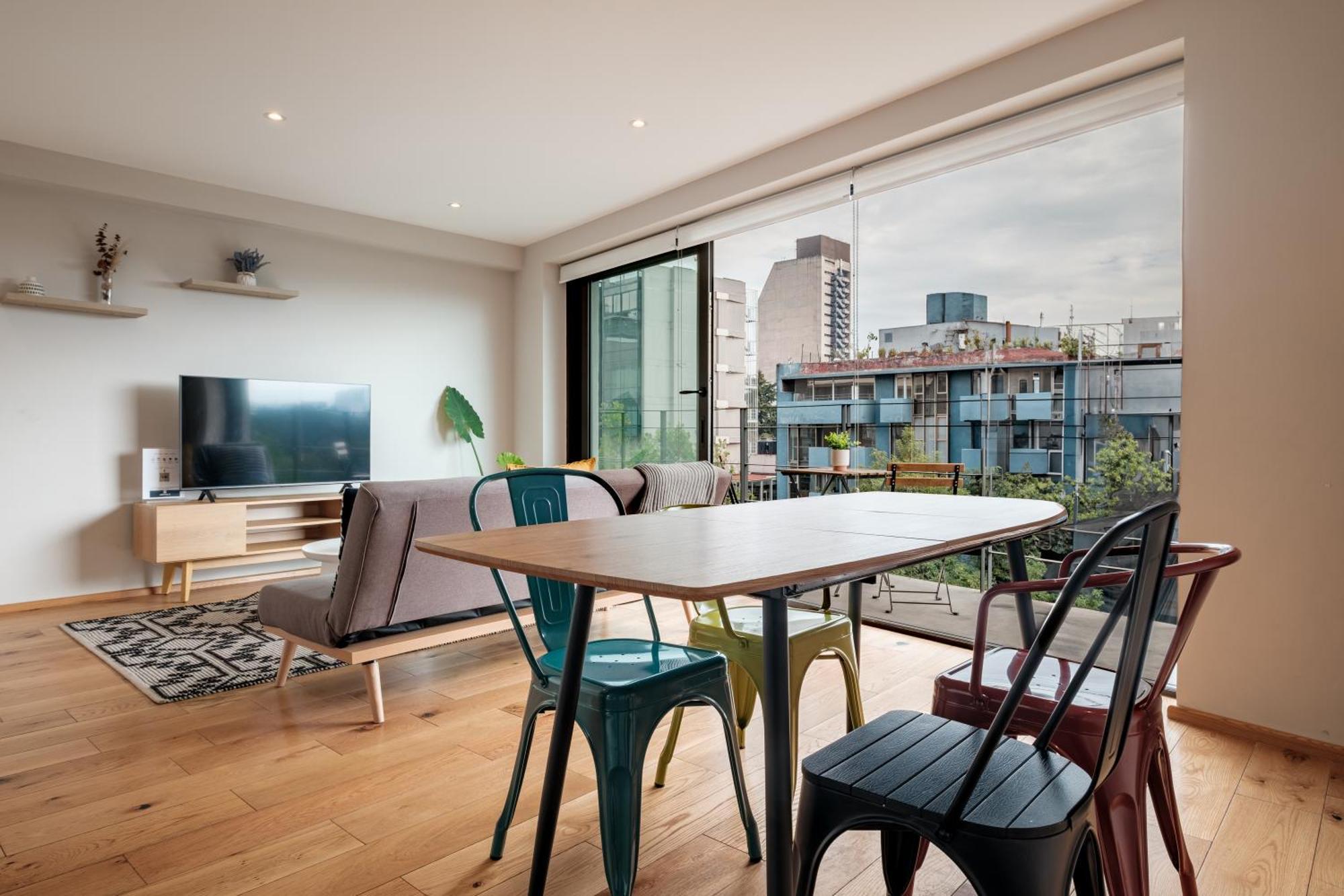 Modern Apartments La Condesa Pet Friendly Cidade do México Exterior foto